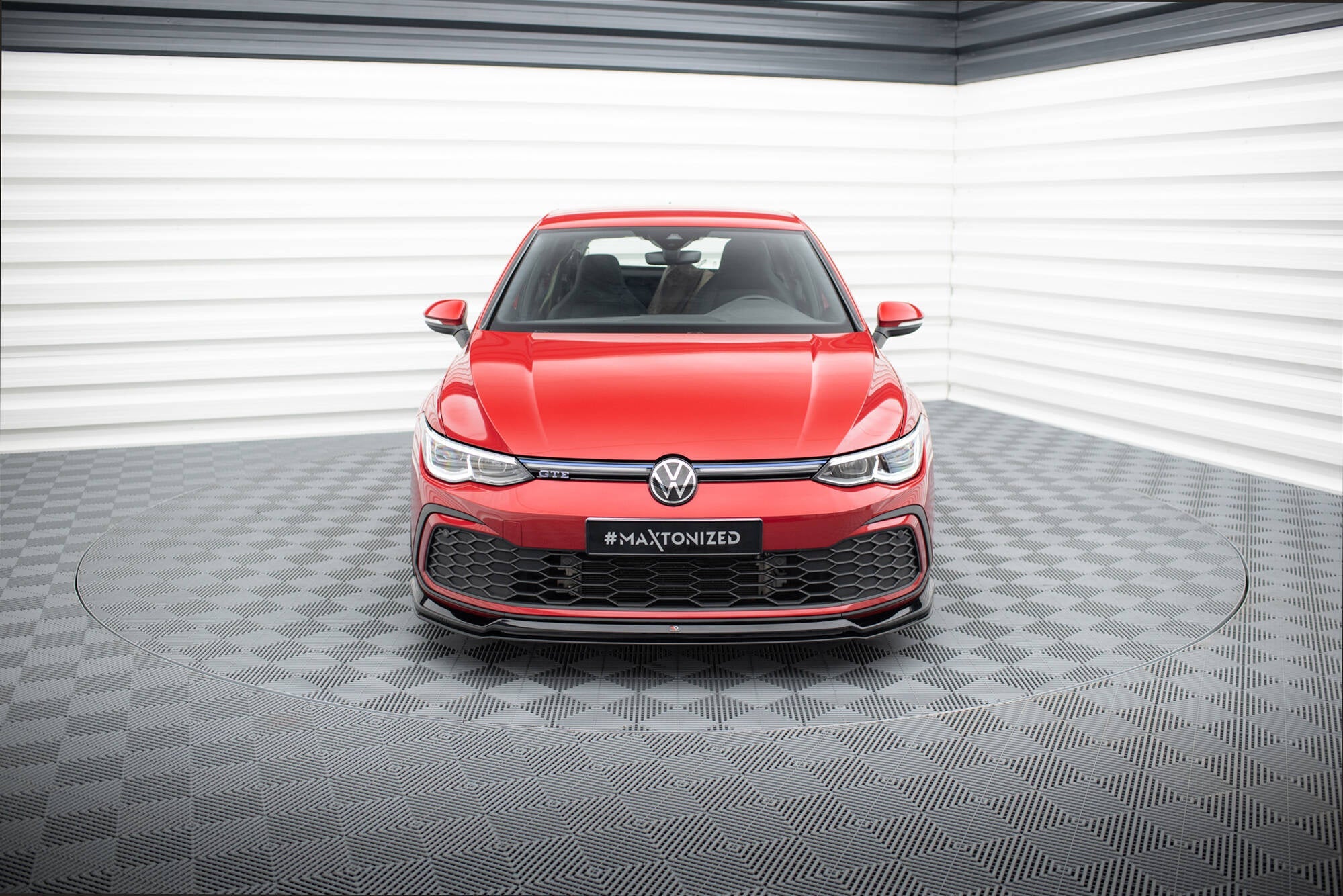 Prelungire splitter bara fata Volkswagen Golf GTI Mk8 2019- v28 - Maxton Design