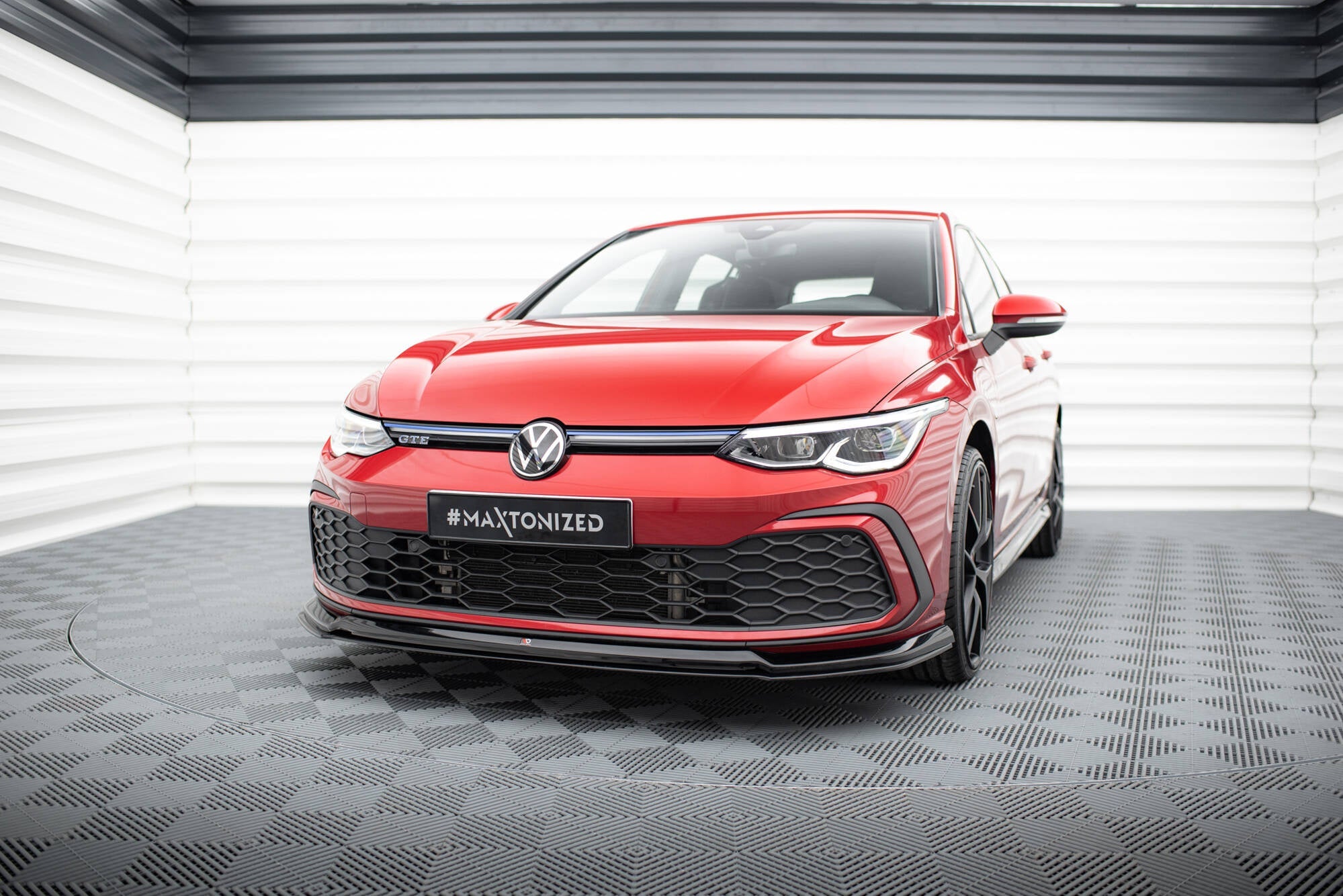 Prelungire splitter bara fata Volkswagen Golf GTI Mk8 2019- v28 - Maxton Design