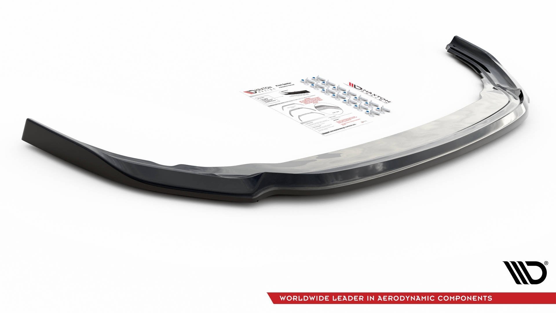 Prelungire splitter bara fata Volkswagen Golf R Mk8 2020- v24 - Maxton Design