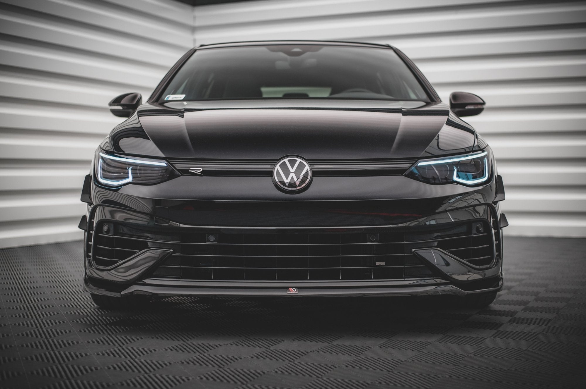 Prelungire splitter bara fata Volkswagen Golf R Mk8 2020- v24 - Maxton Design