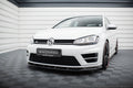 Prelungire splitter bara fata Volkswagen Golf R Mk7 2013-2016 v36 - Maxton Design