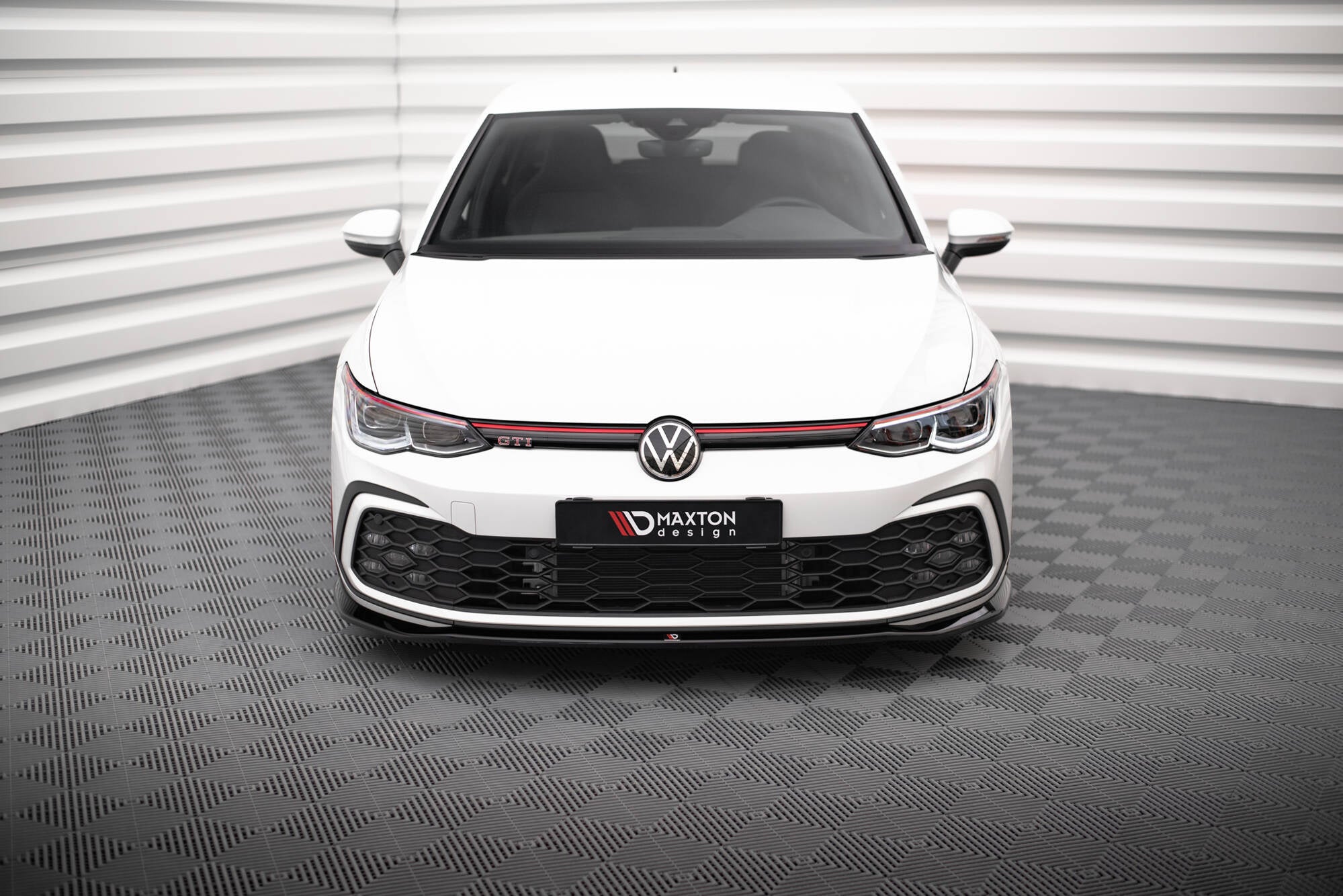 Prelungire splitter bara fata Volkswagen Golf GTI Mk8 2019- v29 - Maxton Design