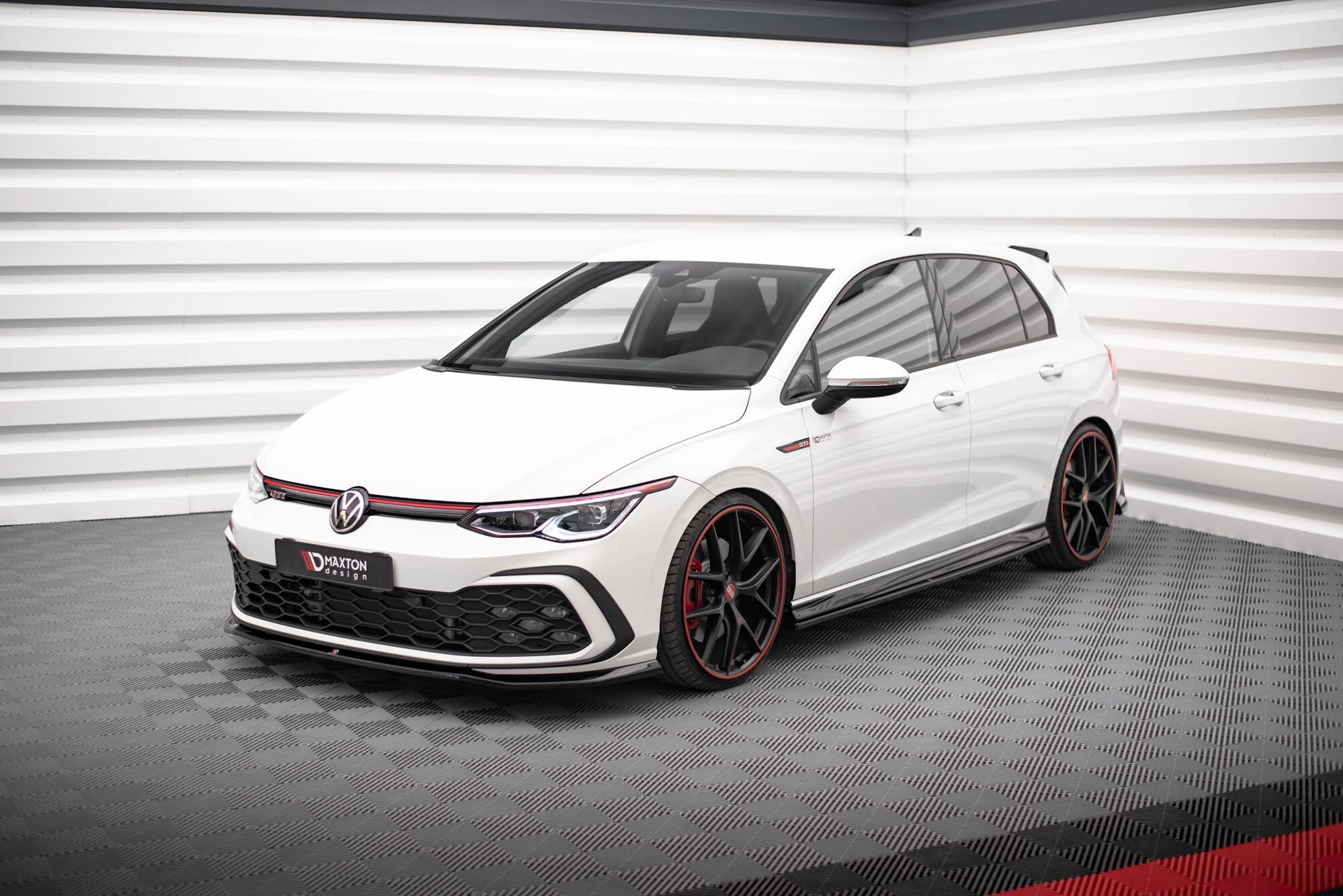 Prelungire splitter bara fata Volkswagen Golf GTI Mk8 2019- v29 - Maxton Design