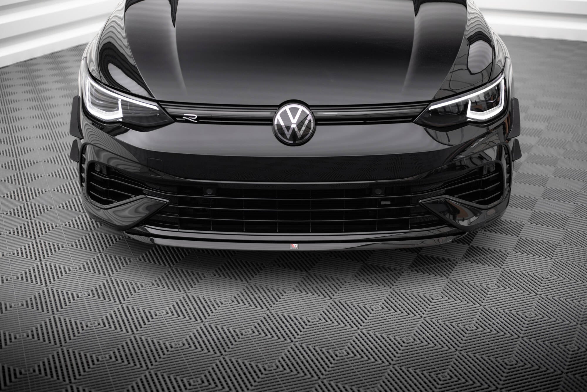 Prelungire splitter bara fata Volkswagen Golf R Mk8 2020- v27 - Maxton Design