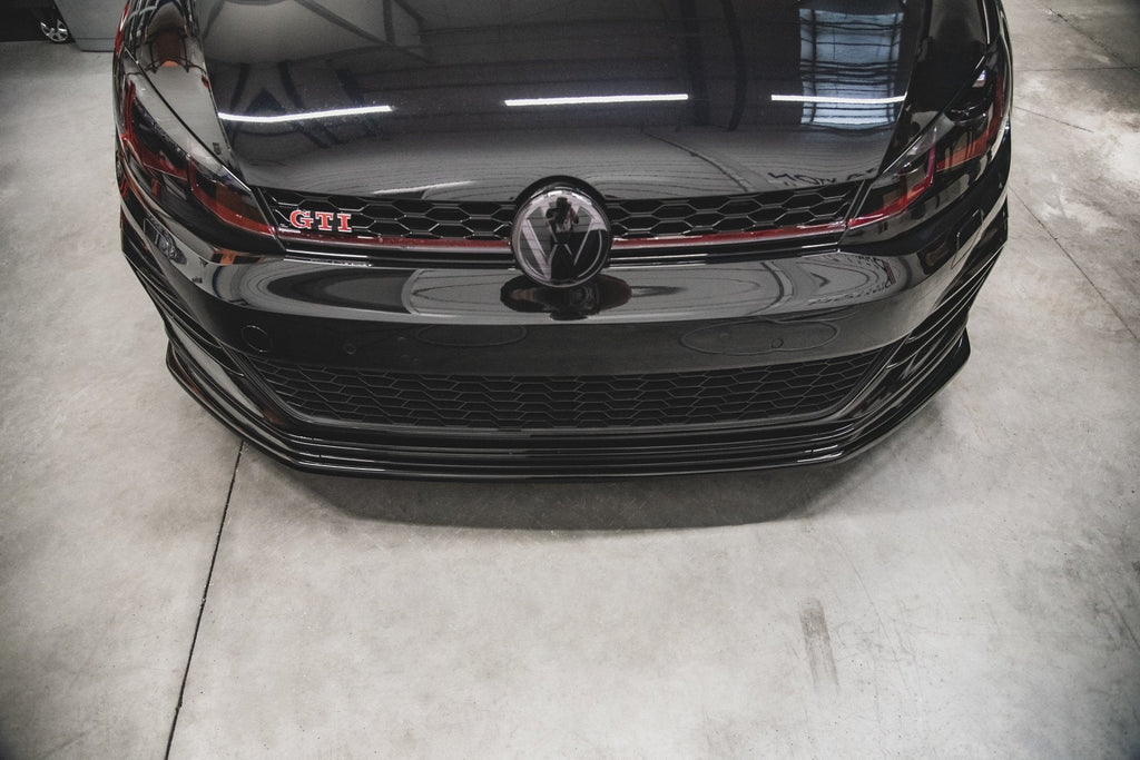 Prelungire splitter bara fata Volkswagen Golf 7 GTI TCR 2019 v1 - Maxton Design