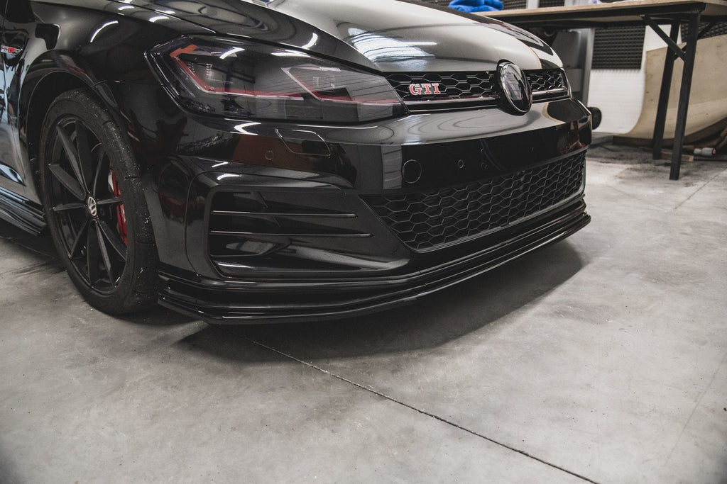 Prelungire splitter bara fata Volkswagen Golf 7 GTI TCR 2019 v1 - Maxton Design