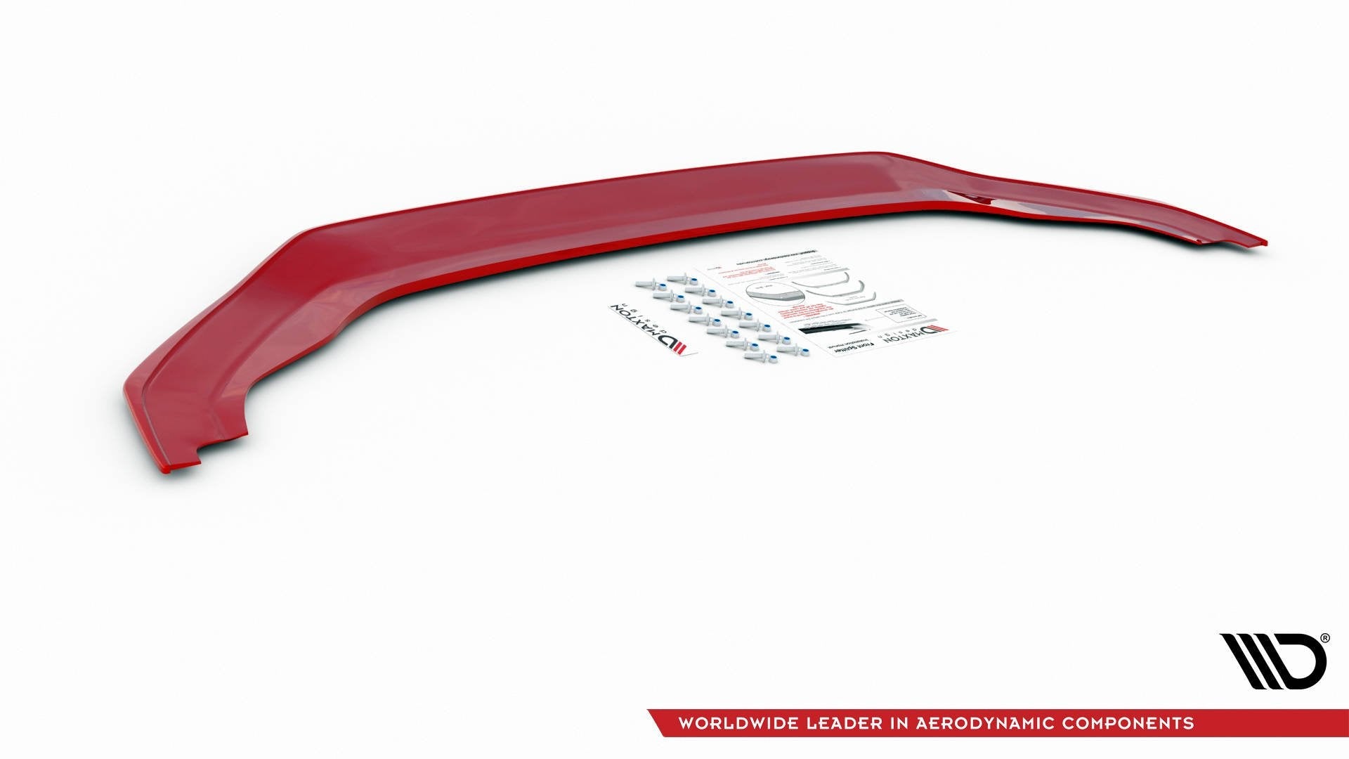 Prelungire splitter bara fata Volkswagen Golf 7 GTI TCR 2019 v1 - Maxton Design