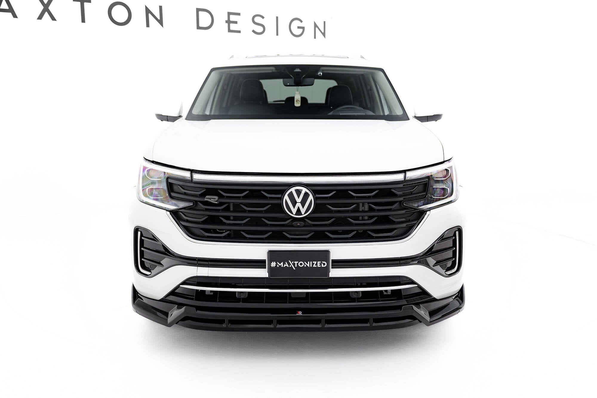 Prelungire splitter bara fata Volkswagen Atlas R-Line Mk1 Facelift 2 2023- v1 - Maxton Design