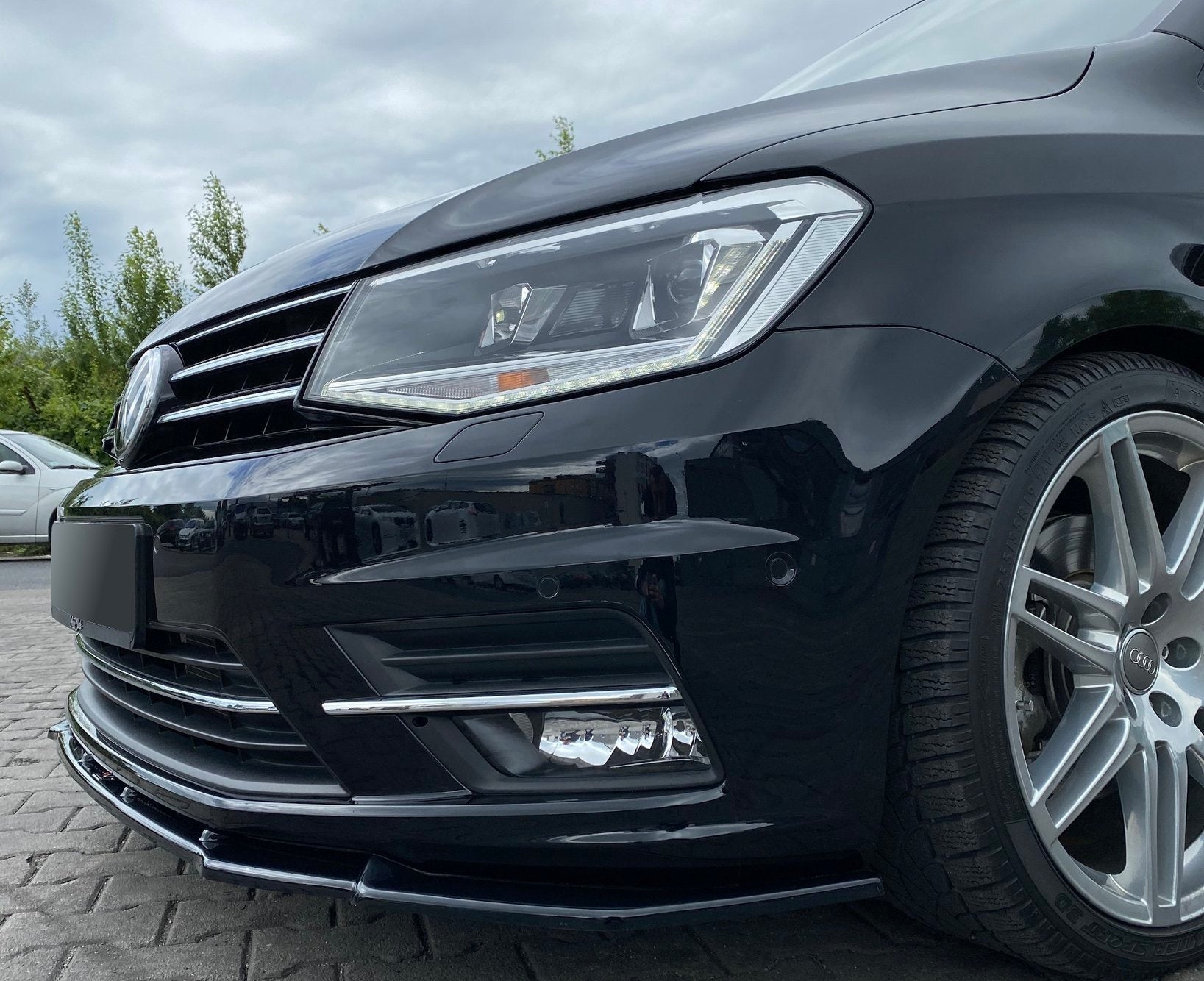 Prelungire splitter bara fata Volkswagen Caddy Mk4 2015-2020 v1 - Maxton Design