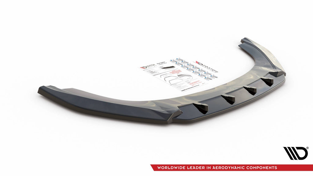 Prelungire splitter bara fata Volkswagen Caddy Mk3 Facelift 2010-2015 v1 - Maxton Design