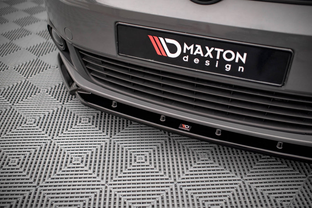 Prelungire splitter bara fata Volkswagen Caddy Mk3 Facelift 2010-2015 v1 - Maxton Design
