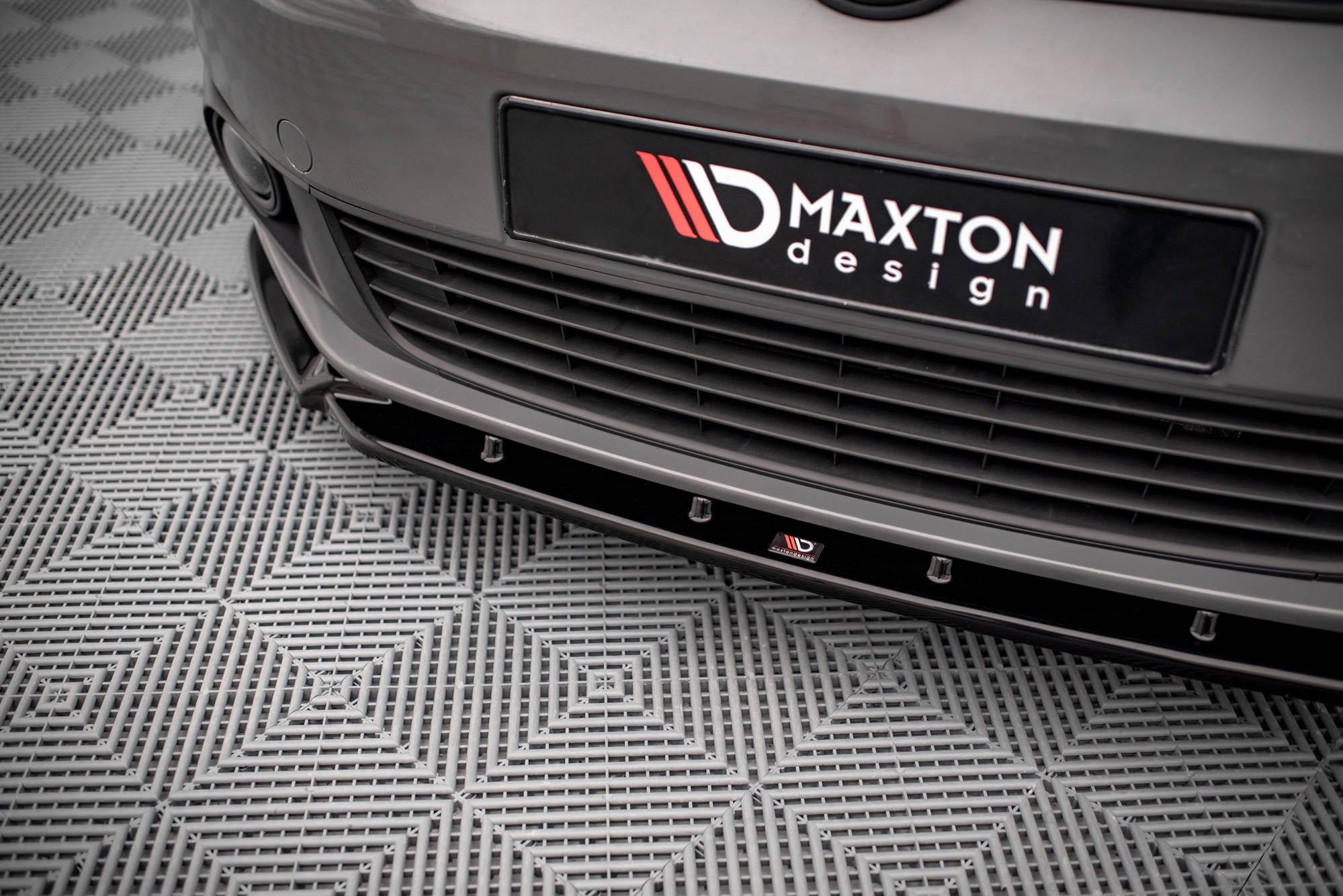 Prelungire splitter bara fata Volkswagen Caddy Mk3 Facelift 2010-2015 v1 - Maxton Design