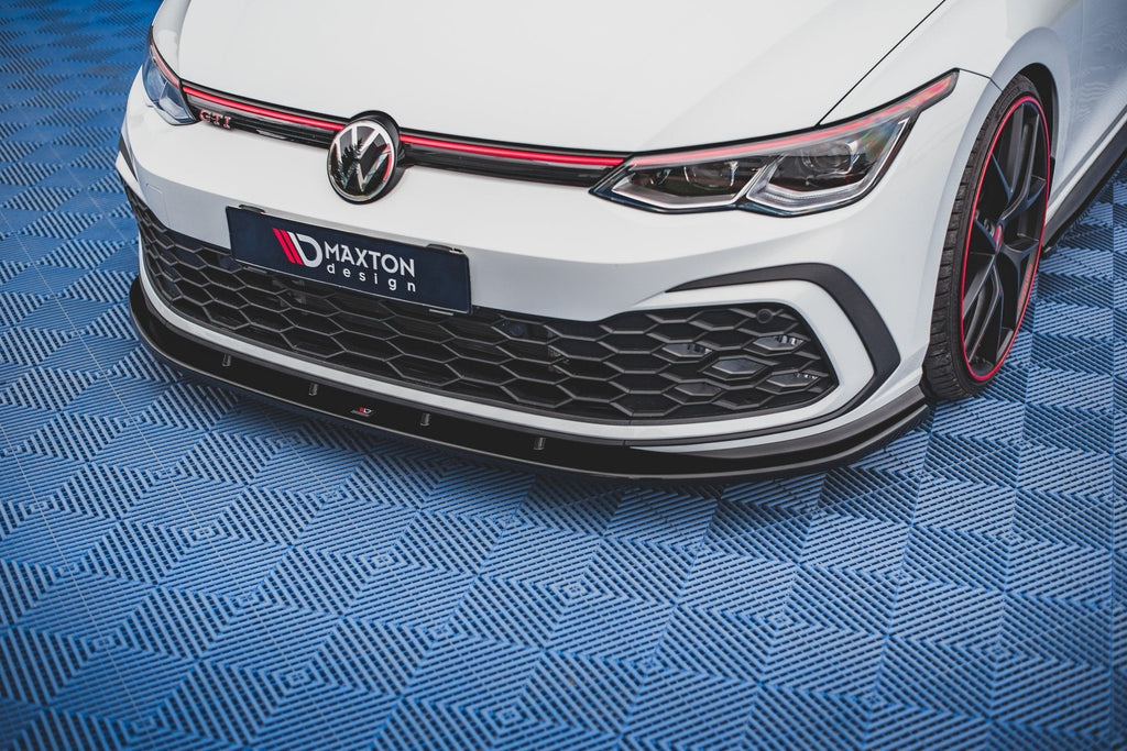 Prelungire splitter bara fata Volkswagen Golf 8 GTI 2020- v3 - Maxton Design