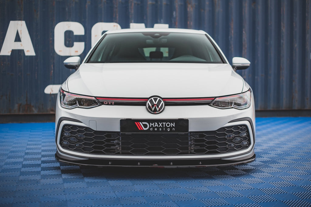 Prelungire splitter bara fata Volkswagen Golf 8 GTI 2020- v3 - Maxton Design