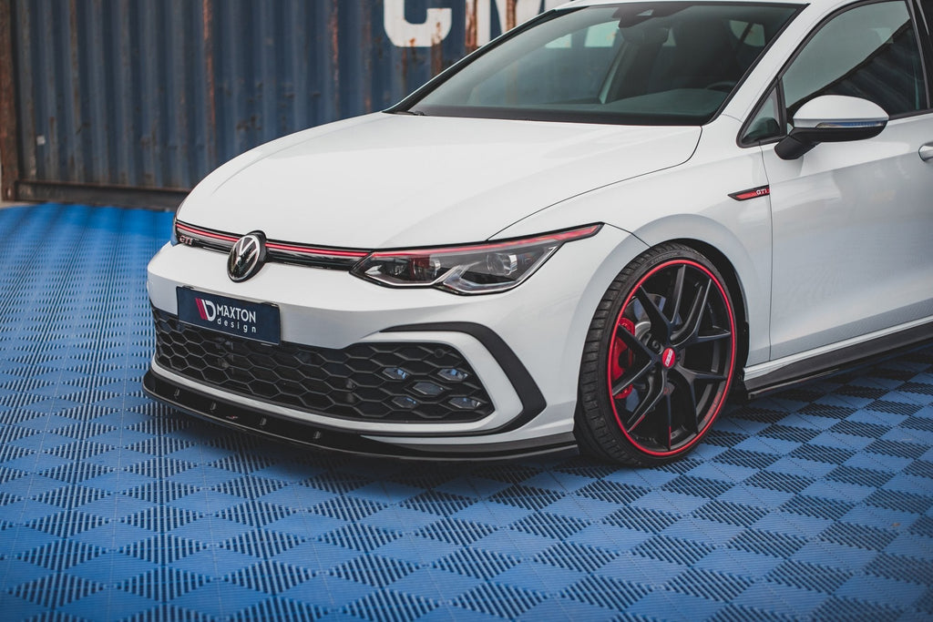 Prelungire splitter bara fata Volkswagen Golf 8 GTI 2020- v3 - Maxton Design