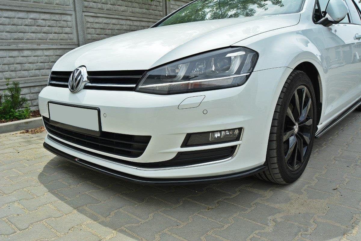 Prelungire splitter bara fata Volkswagen Golf 7 2012-2016 v3 - Maxton Design