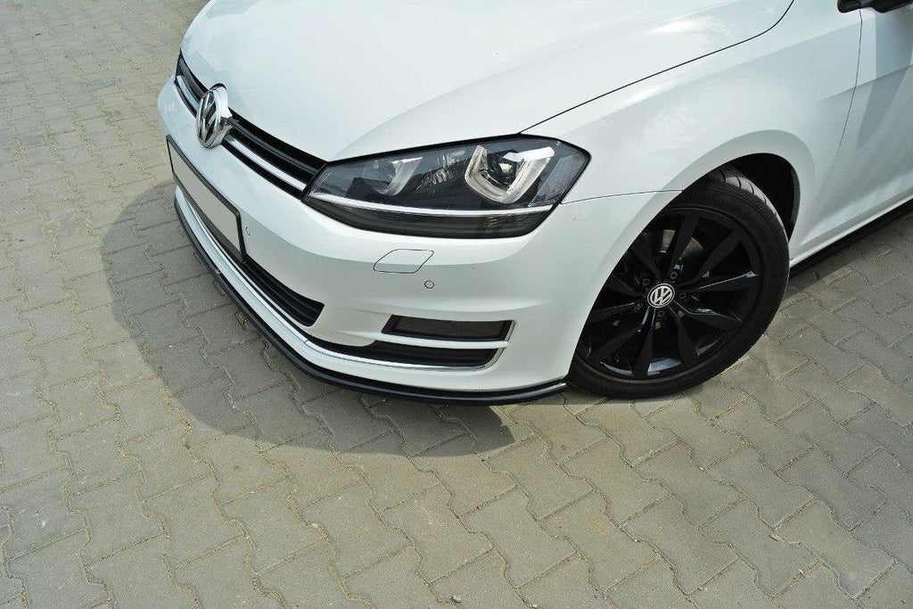 Prelungire splitter bara fata Volkswagen Golf 7 2012-2016 v3 - Maxton Design