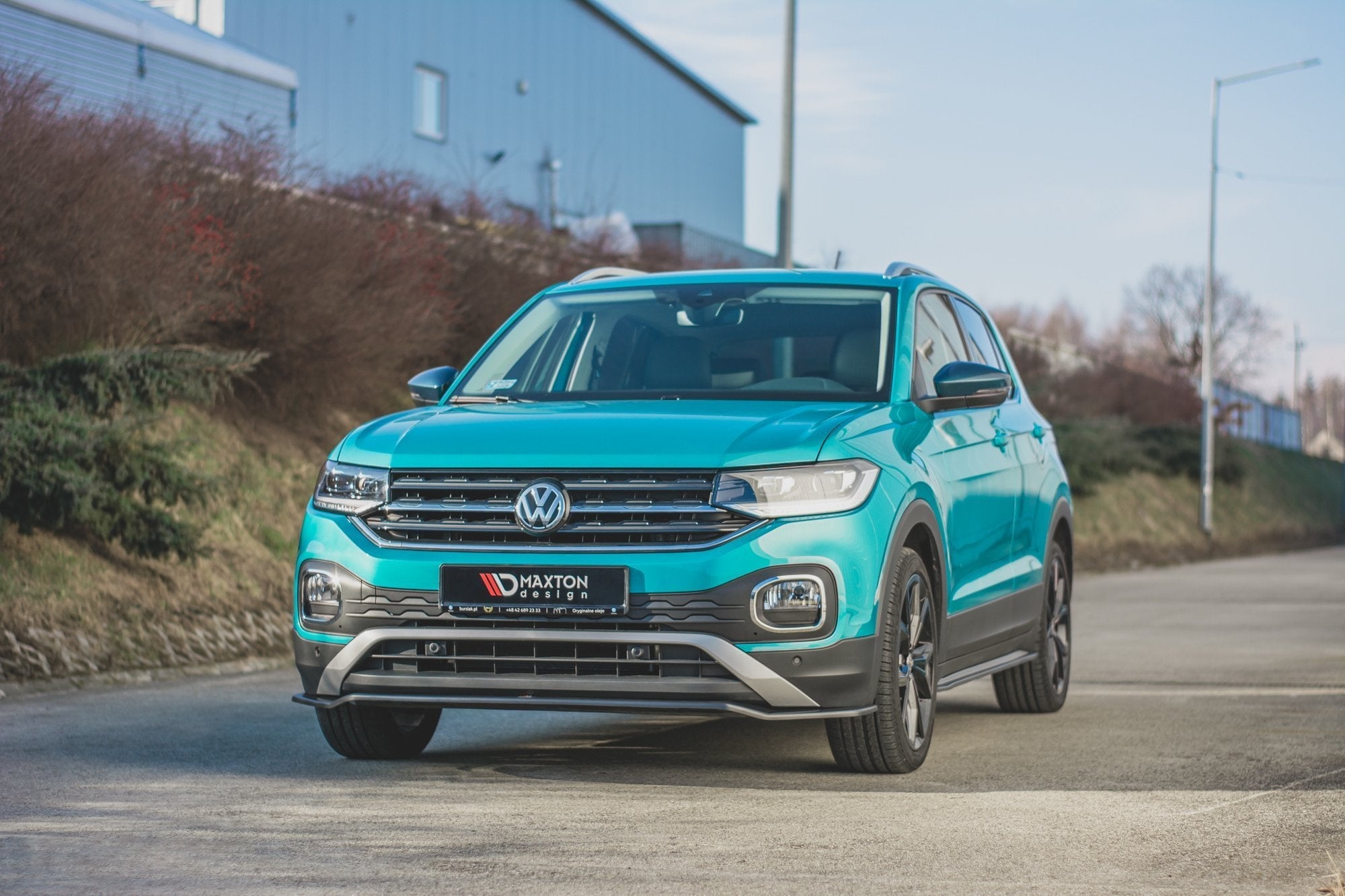 Prelungire splitter bara spate Volkswagen T-Cross 2018- v1 - Maxton Design