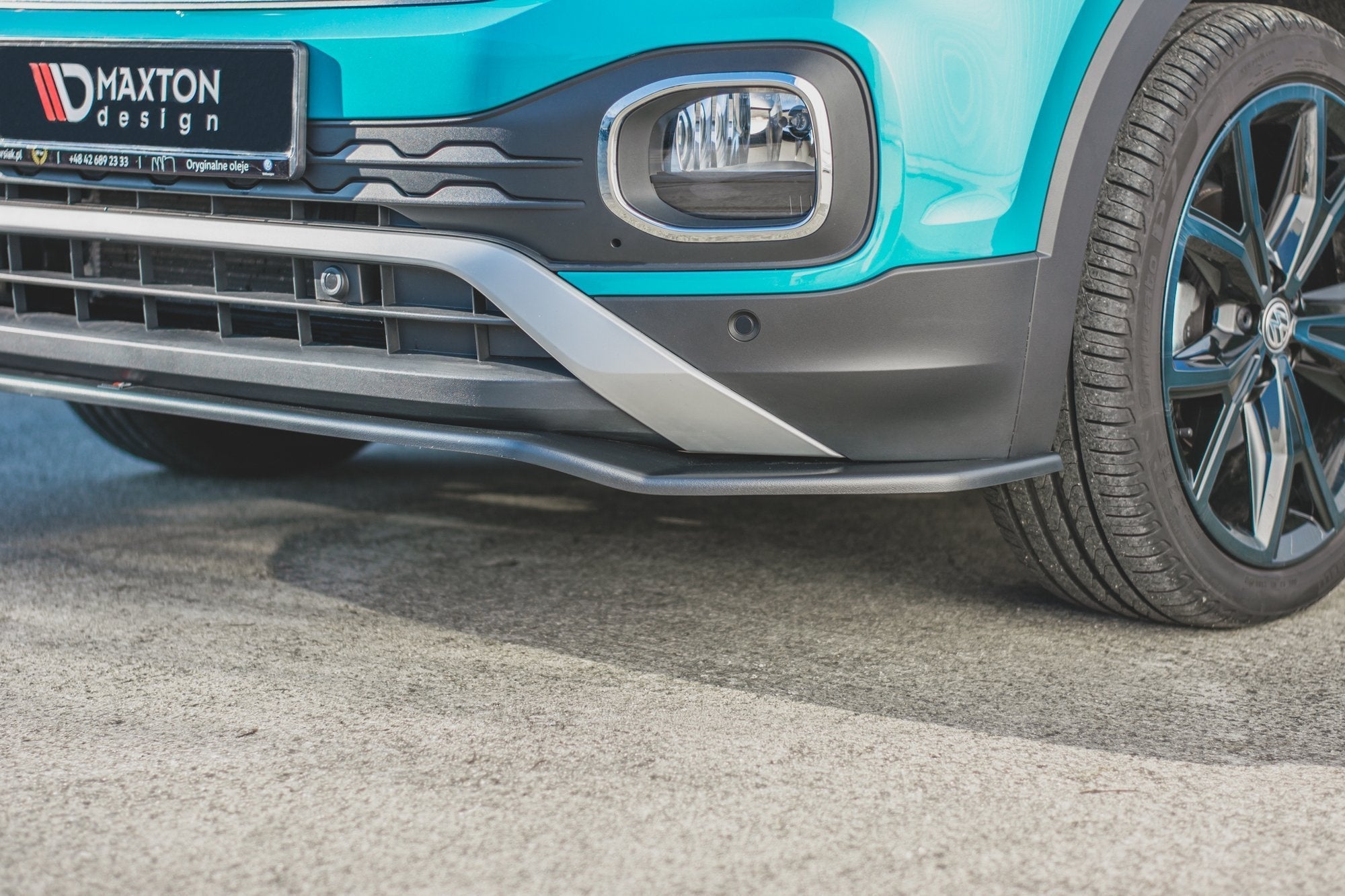 Prelungire splitter bara spate Volkswagen T-Cross 2018- v1 - Maxton Design