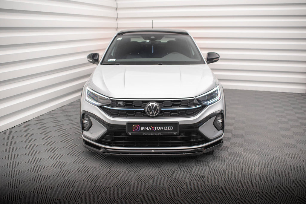 Prelungire splitter bara fata Volkswagen Taigo R-Line Mk1 2021- v1 - Maxton Design