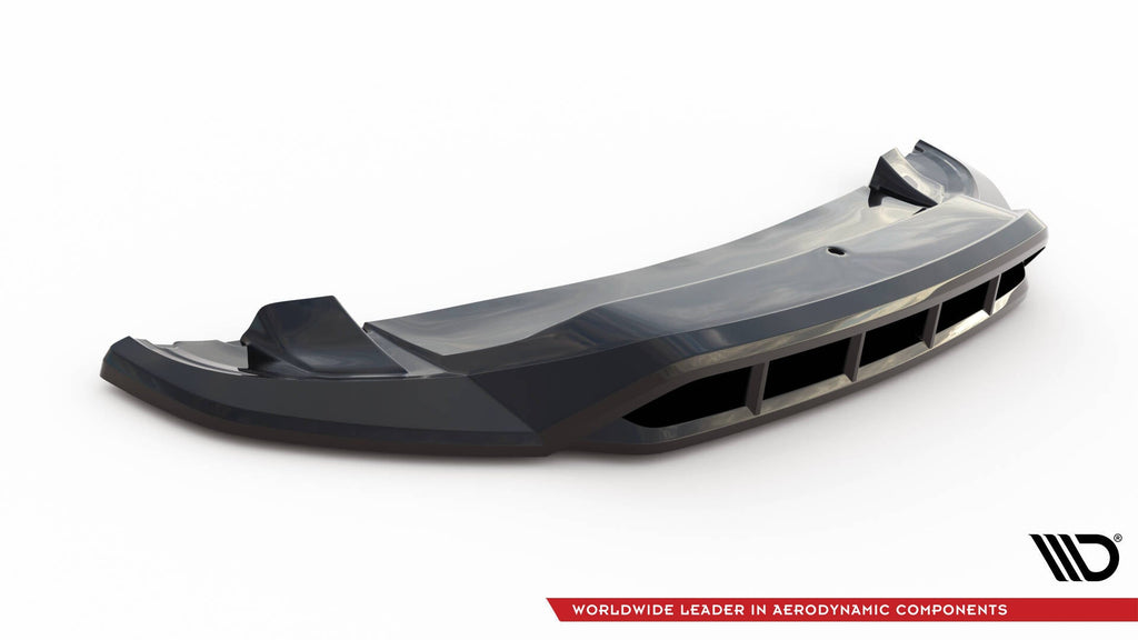 Prelungire splitter bara fata Volkswagen Touareg Mk2 2010-2015 v2 - Maxton Design