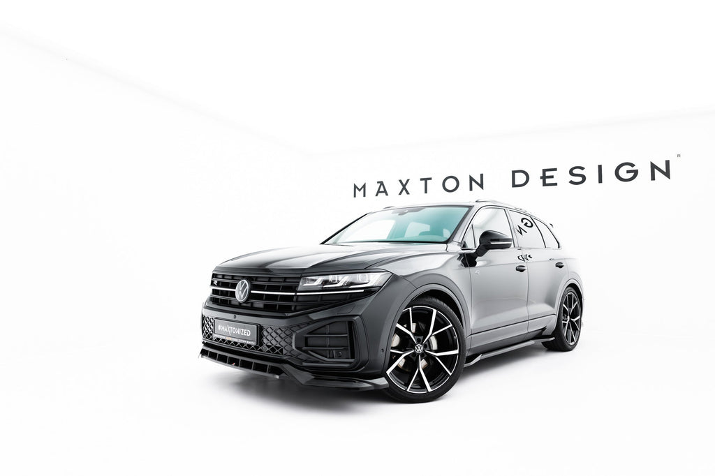 Prelungire splitter bara fata Volkswagen Touareg R-Line Mk3 Facelift 2023- v3 - Maxton Design