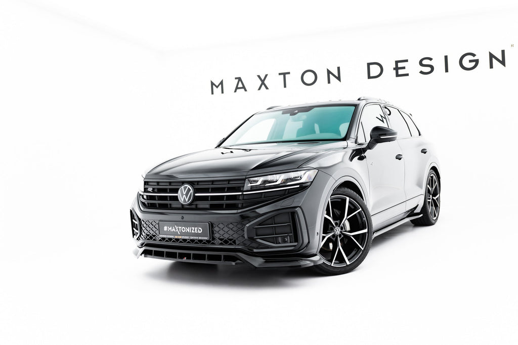 Prelungire splitter bara fata Volkswagen Touareg R-Line Mk3 Facelift 2023- v3 - Maxton Design