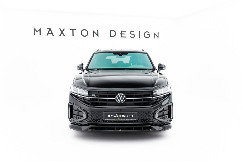 Prelungire splitter bara fata Volkswagen Touareg R-Line Mk3 Facelift 2023- v3 - Maxton Design