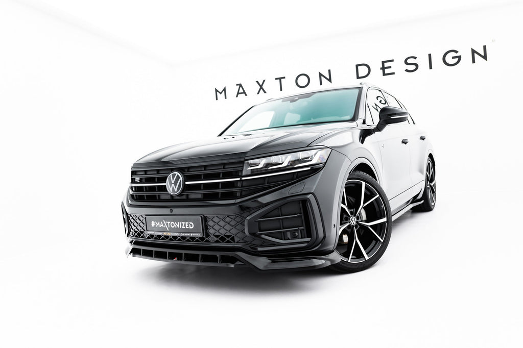 Prelungire splitter bara fata Volkswagen Touareg R-Line Mk3 Facelift 2023- v3 - Maxton Design