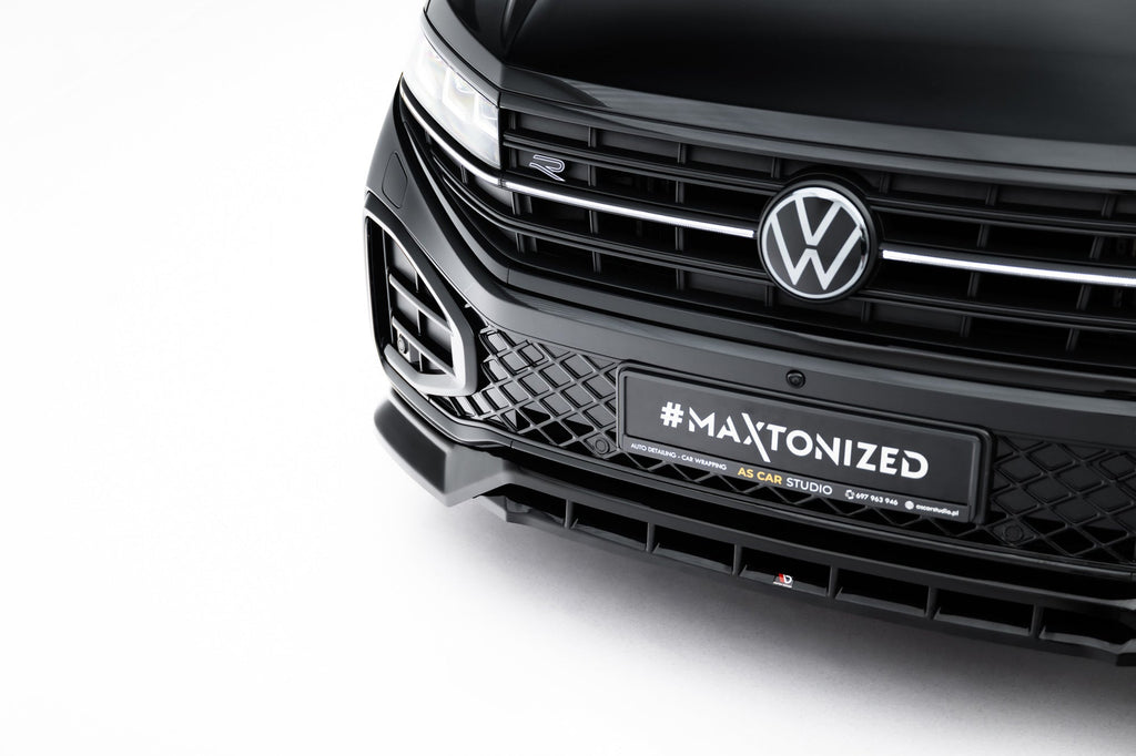 Prelungire splitter bara fata Volkswagen Touareg R-Line Mk3 Facelift 2023- v3 - Maxton Design