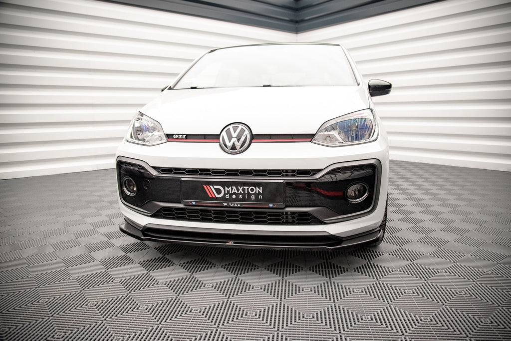 Prelungire splitter bara fata Volkswagen Up GTI 2018- v1 - Maxton Design