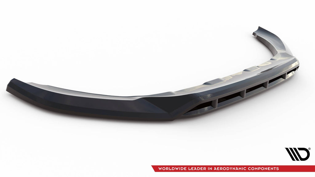 Prelungire splitter bara fata Volvo XC60 R-Design Mk1 Facelift 2013-2017 v3 - Maxton Design
