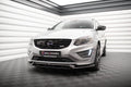 Prelungire splitter bara fata Volvo XC60 R-Design Mk1 Facelift 2013-2017 v3 - Maxton Design
