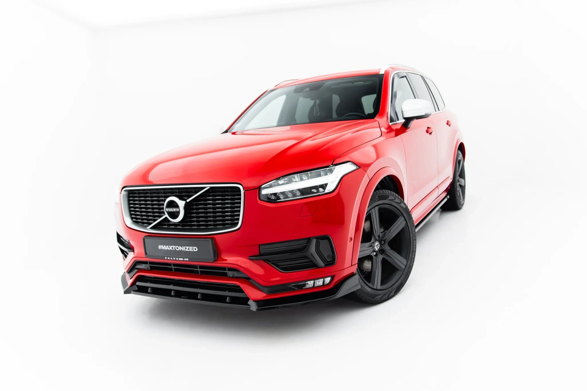 Prelungire splitter bara fata Volvo XC90 R-Design Mk2 - Maxton Design