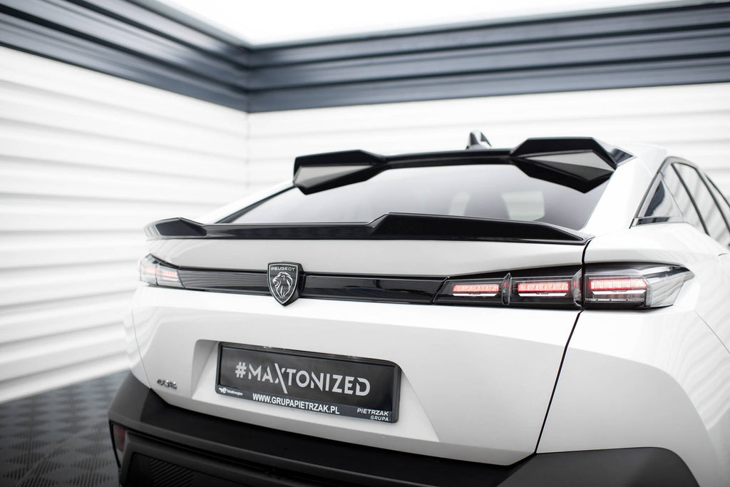Eleron spoiler cap Peugeot 408 Mk1 2022- v2 - Maxton Design