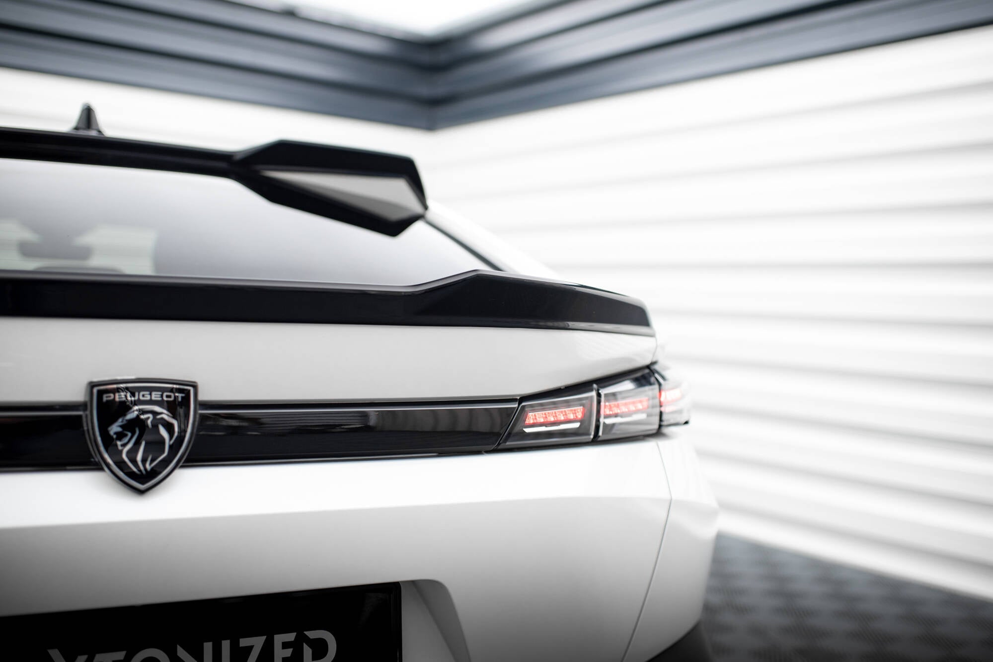 Eleron spoiler cap Peugeot 408 Mk1 2022- v2 - Maxton Design