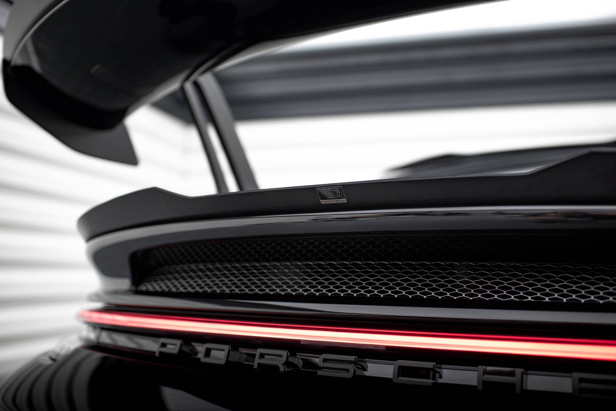 Eleron spoiler cap Porsche 911 992 GT3 2021- v2 - Maxton Design
