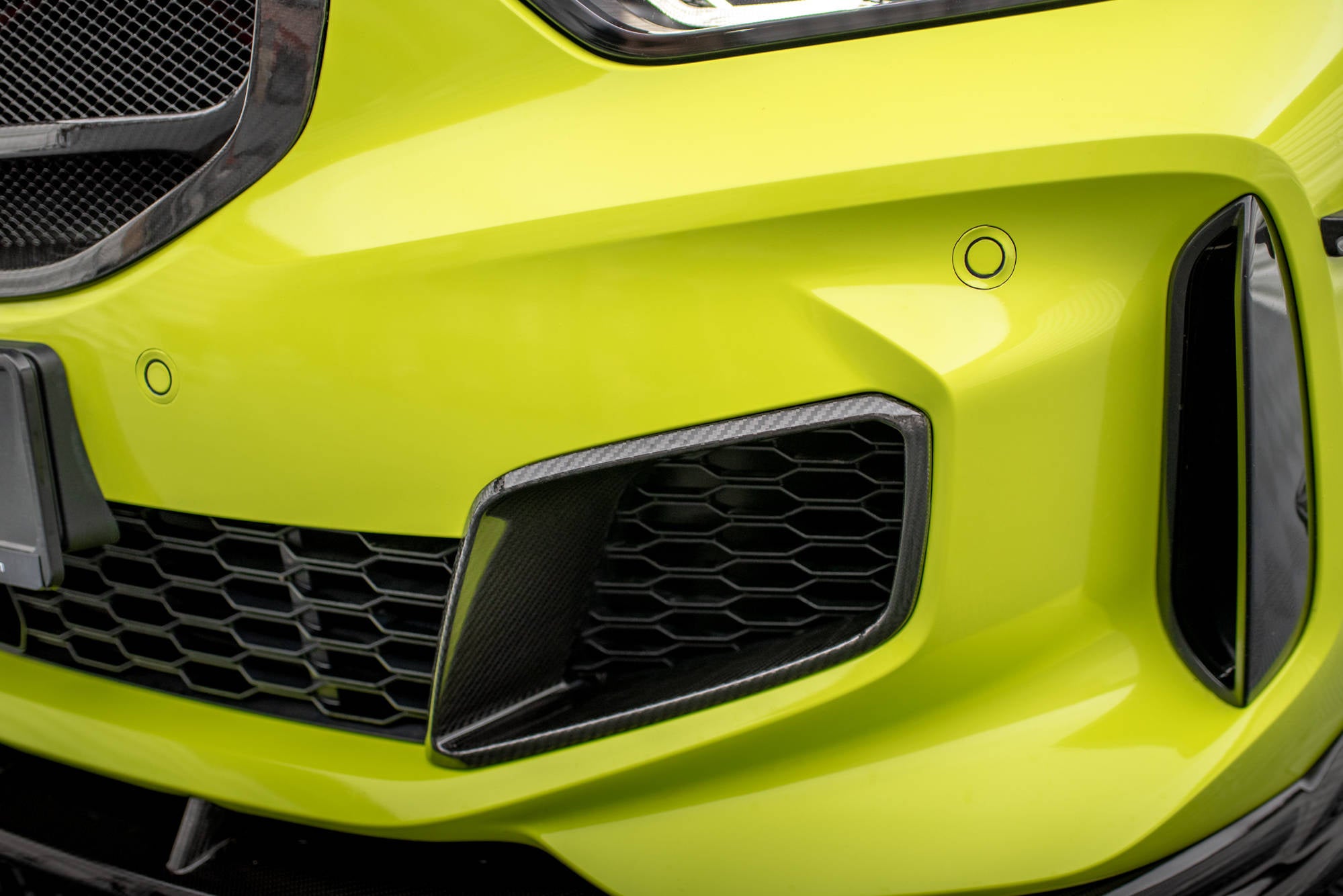 Aerisiri laterale bara fata Bmw Seria 1 F40 M-Pack M135i 2019- v1 - Maxton Design