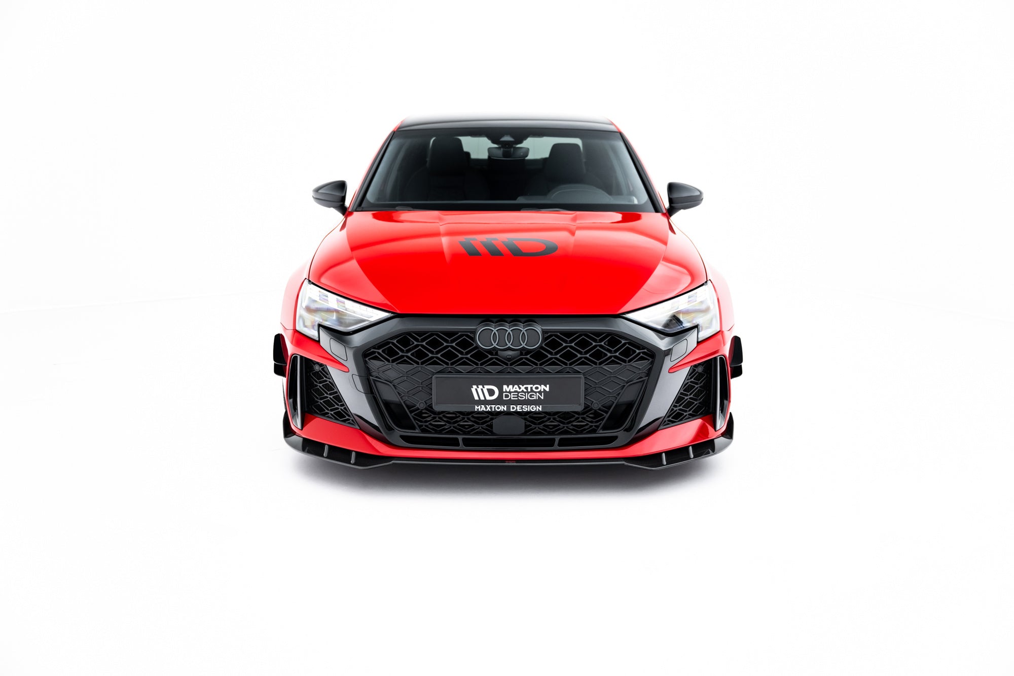 Prelungire splitter bara fata Audi RS3 Sedan 8Y Facelift 2024- v27 - Maxton Design