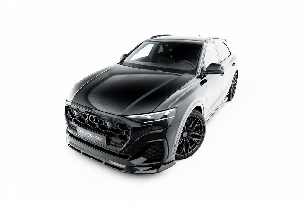 Prelungire splitter bara fata Audi SQ8 / Q8 S-Line Mk1 Facelift 2023- v8 - Maxton Design