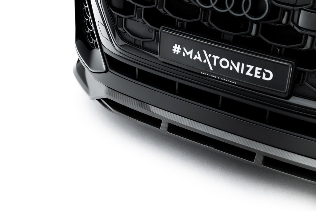 Prelungire splitter bara fata Audi SQ8 / Q8 S-Line Mk1 Facelift 2023- v8 - Maxton Design