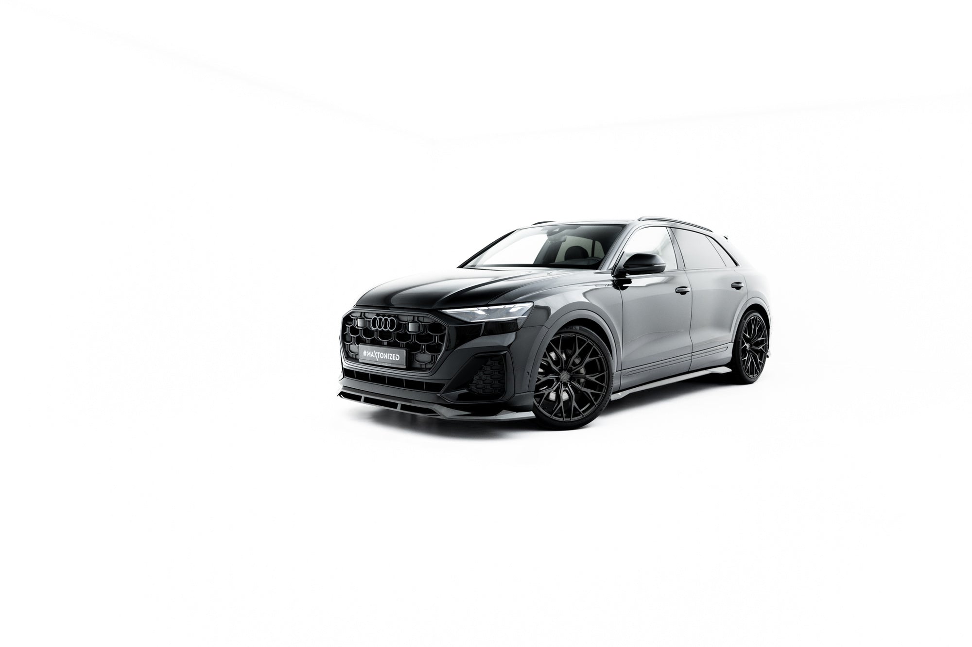 Prelungire splitter bara fata Audi SQ8 / Q8 S-Line Mk1 Facelift 2023- v8 - Maxton Design