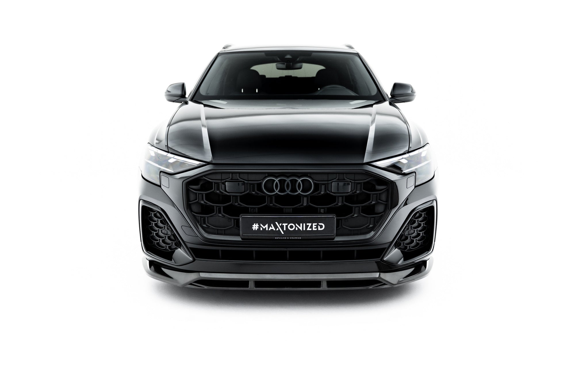 Prelungire splitter bara fata Audi SQ8 / Q8 S-Line Mk1 Facelift 2023- v8 - Maxton Design