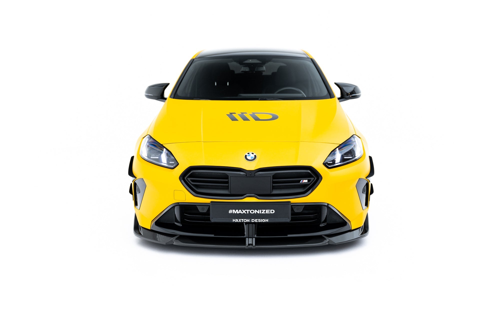 Prelungire splitter bara fata BMW M135i / 1 M-Pack F70 Prepreg Carbon - Maxton Design