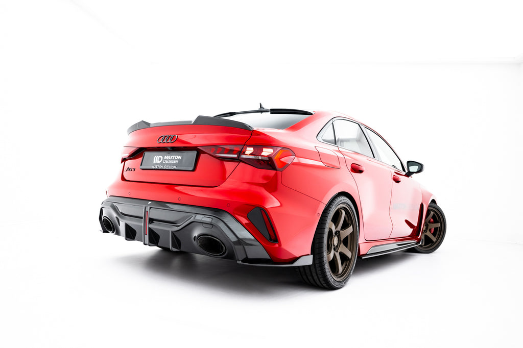 Prelungire splitter bara spate Audi RS3 Sedan 8Y Facelift 2024- v54 - Maxton Design