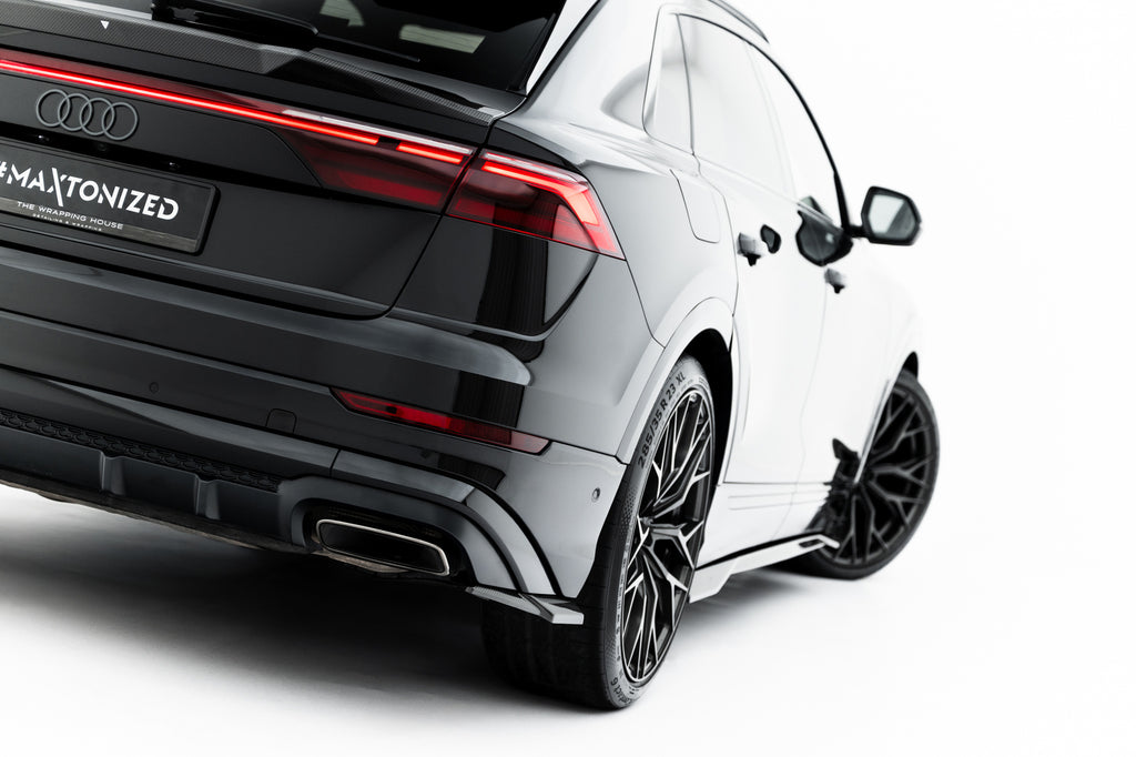 Prelungire splitter bara spate Audi Q8 S-Line Mk1 Facelift 2023- v17 - Maxton Design
