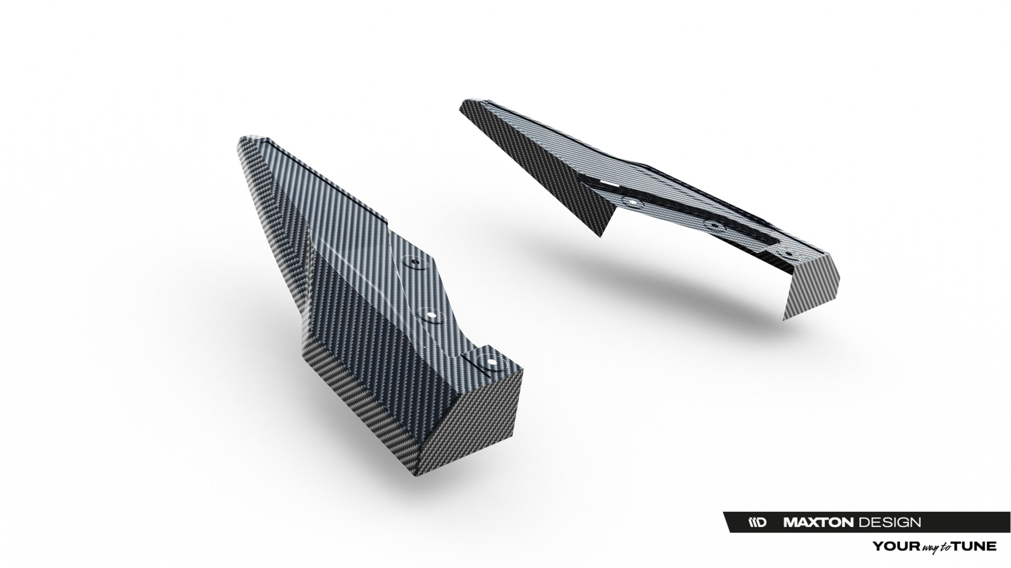 Prelungire splitter bara spate Audi Q8 S-Line Mk1 Facelift 2023- v17 - Maxton Design