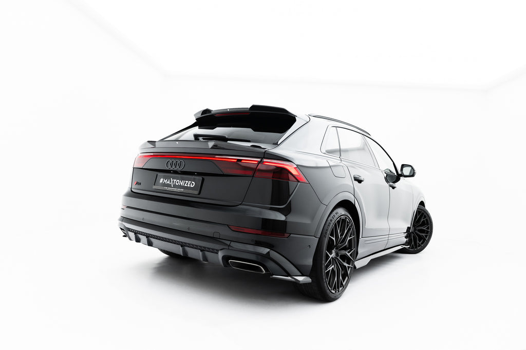 Prelungire splitter bara spate Audi Q8 S-Line Mk1 Facelift 2023- v17 - Maxton Design