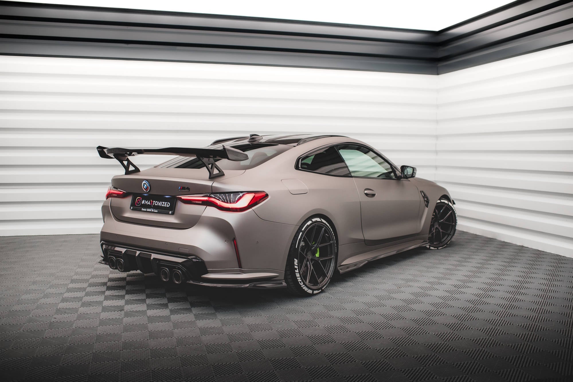 Bari longitudinale plafon Bmw Seria M4 G82 2021- v1 - Maxton Design