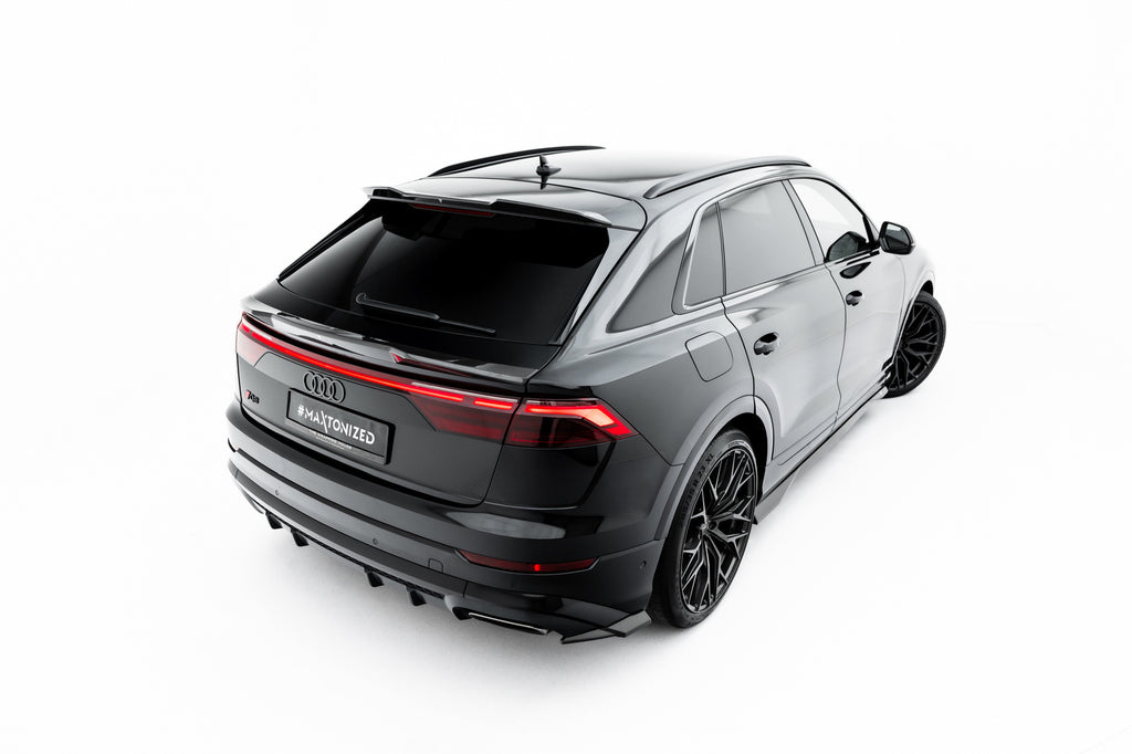 Eleron spoiler cap Audi SQ8 / Q8 S-Line Mk1 Facelift 2023- v10 - Maxton Design